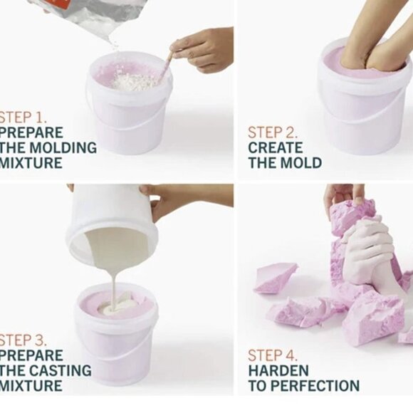 EELHOE HAND CASTING 3-D DIY Molding KIT - Picture 10 of 11